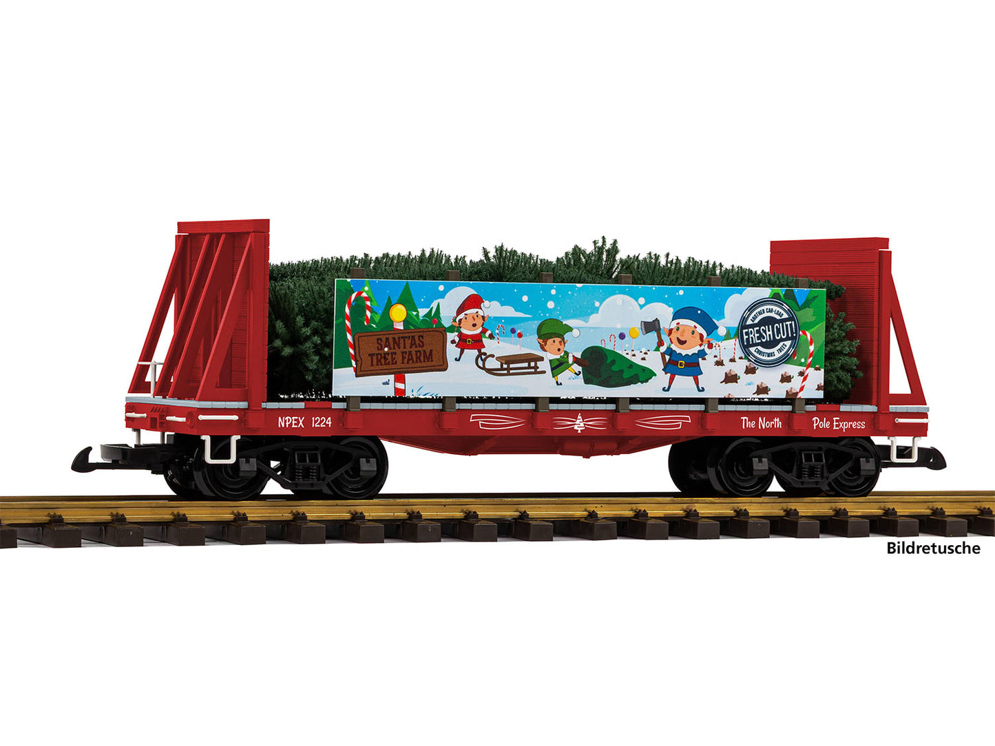 Piko Santa's Tree Farm Wagon PK38980 G Gauge
