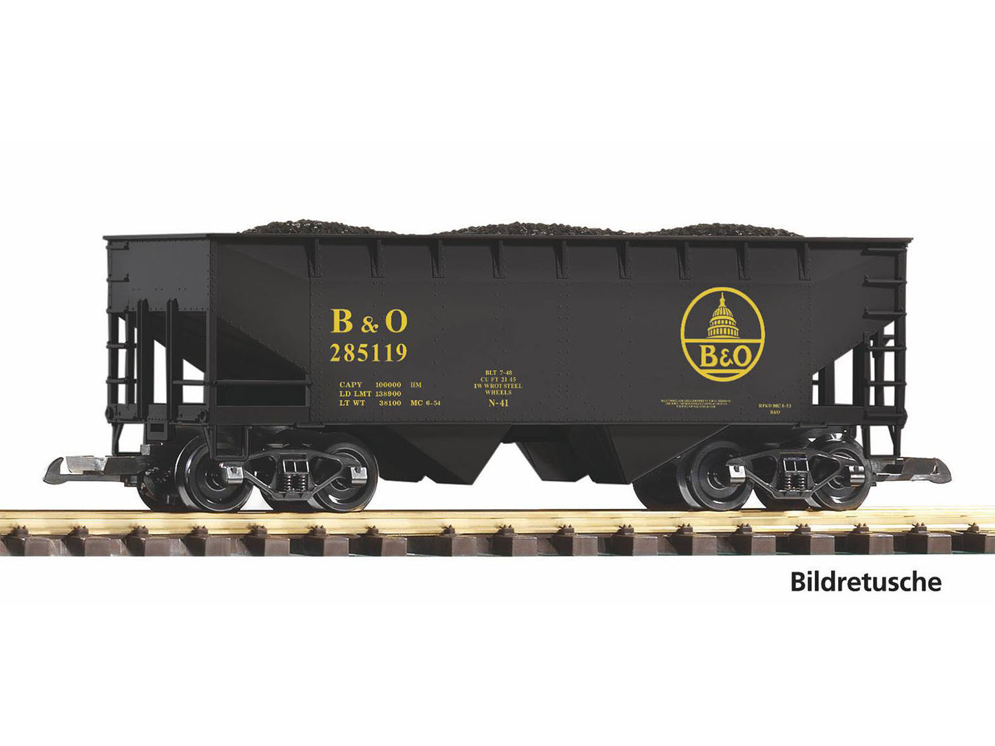 Piko 38988 B&O Rib Sided Hopper Wagon G Gauge