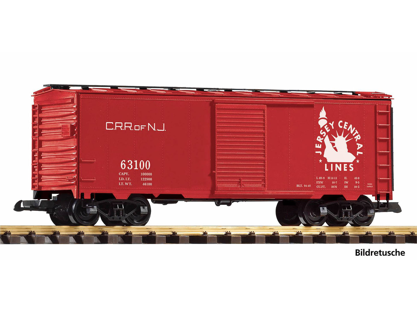 Piko 38993 CNJ Box Wagon G Gauge
