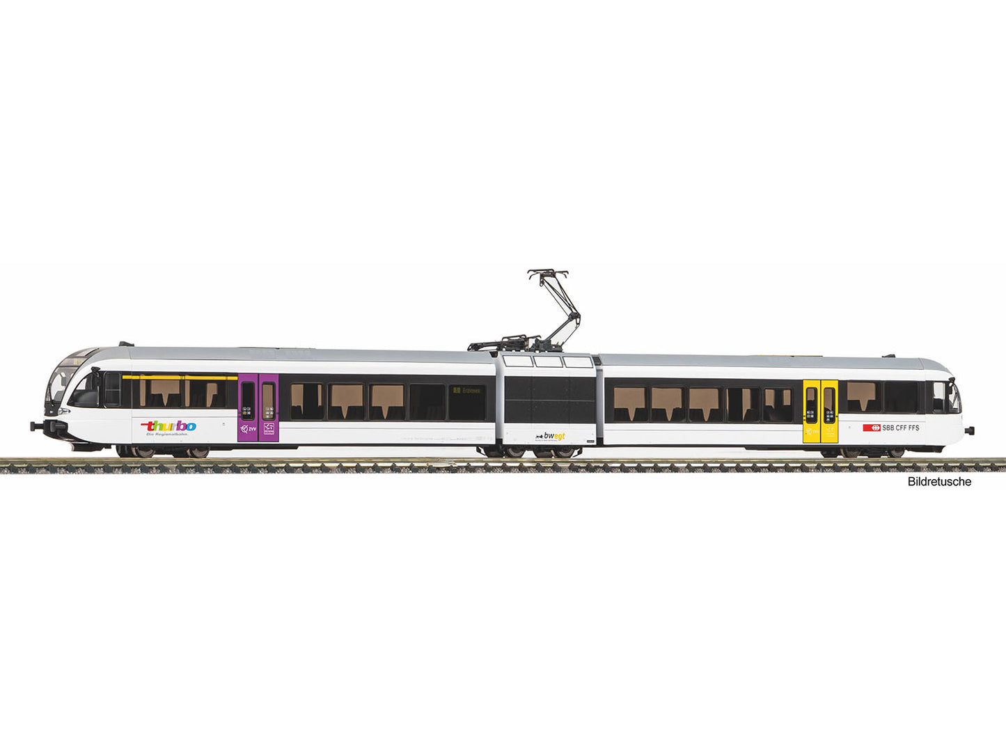 Piko 40240 SBB GTW 2/6 Thurbo 2 Car EMU VI (DCC-Sound) N Gauge