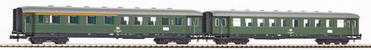 Piko DB 1st/2nd & 2nd Class Coach Set (2) IV N Gauge 40621