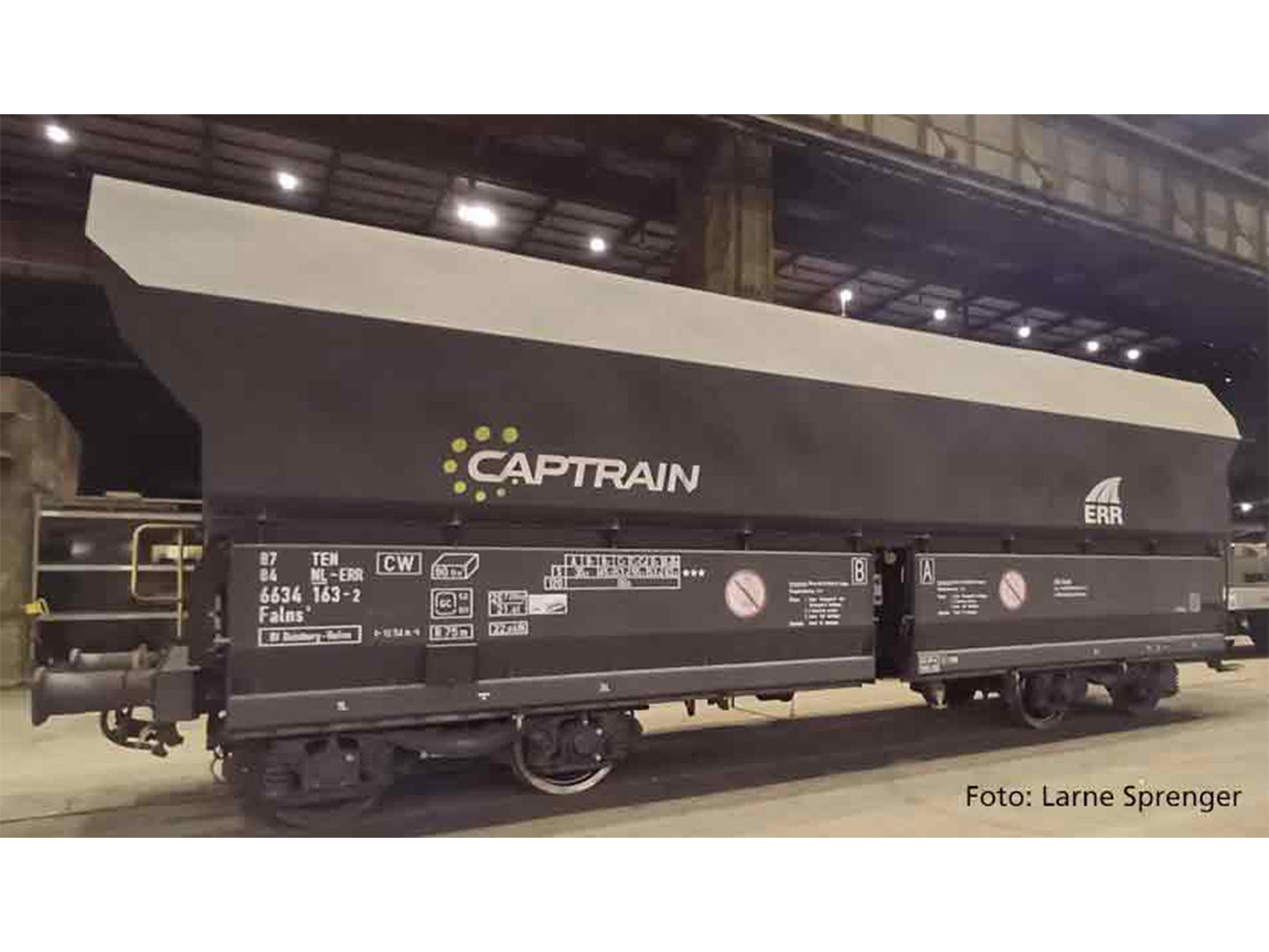 Piko Captrain Falns Self Discharge Hopper Wagon VI N Gauge PK40718