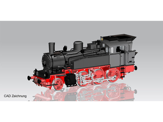 Piko 47151 DR BR91.3 Steam Locomotive III (DCC-Sound) TT Gauge