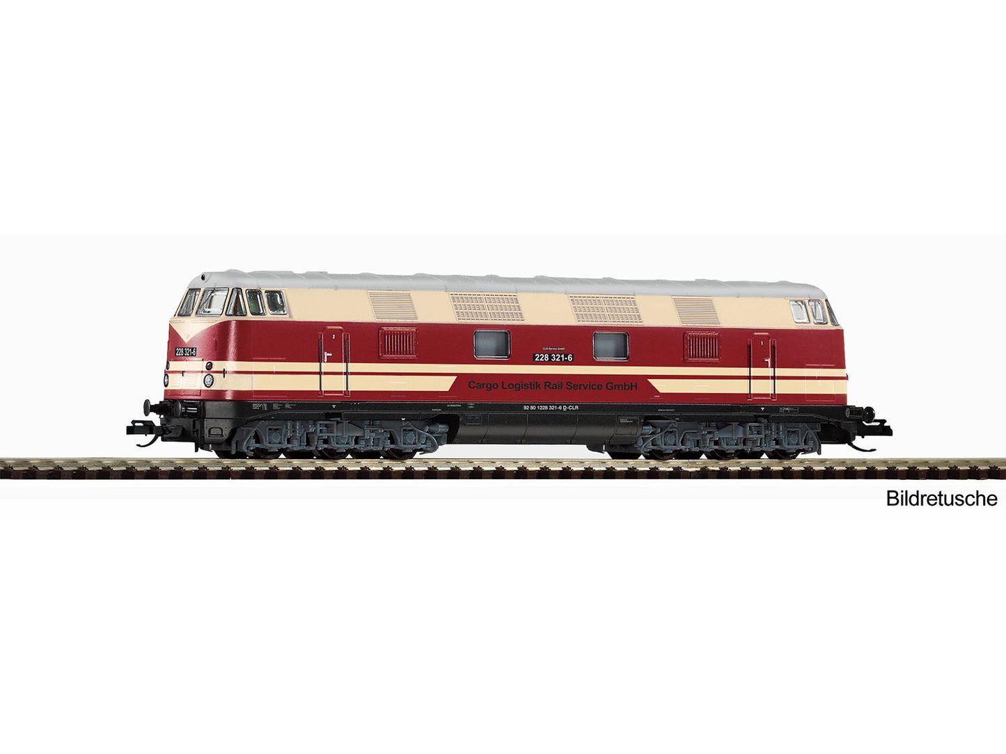 Piko 47287 Cargo Logistik BR228 Diesel Locomotive VI TT Gauge