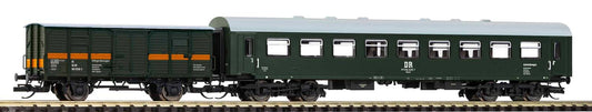 Piko DR Coach & Baggage Wagon Set (2) IV TT Gauge PK47680