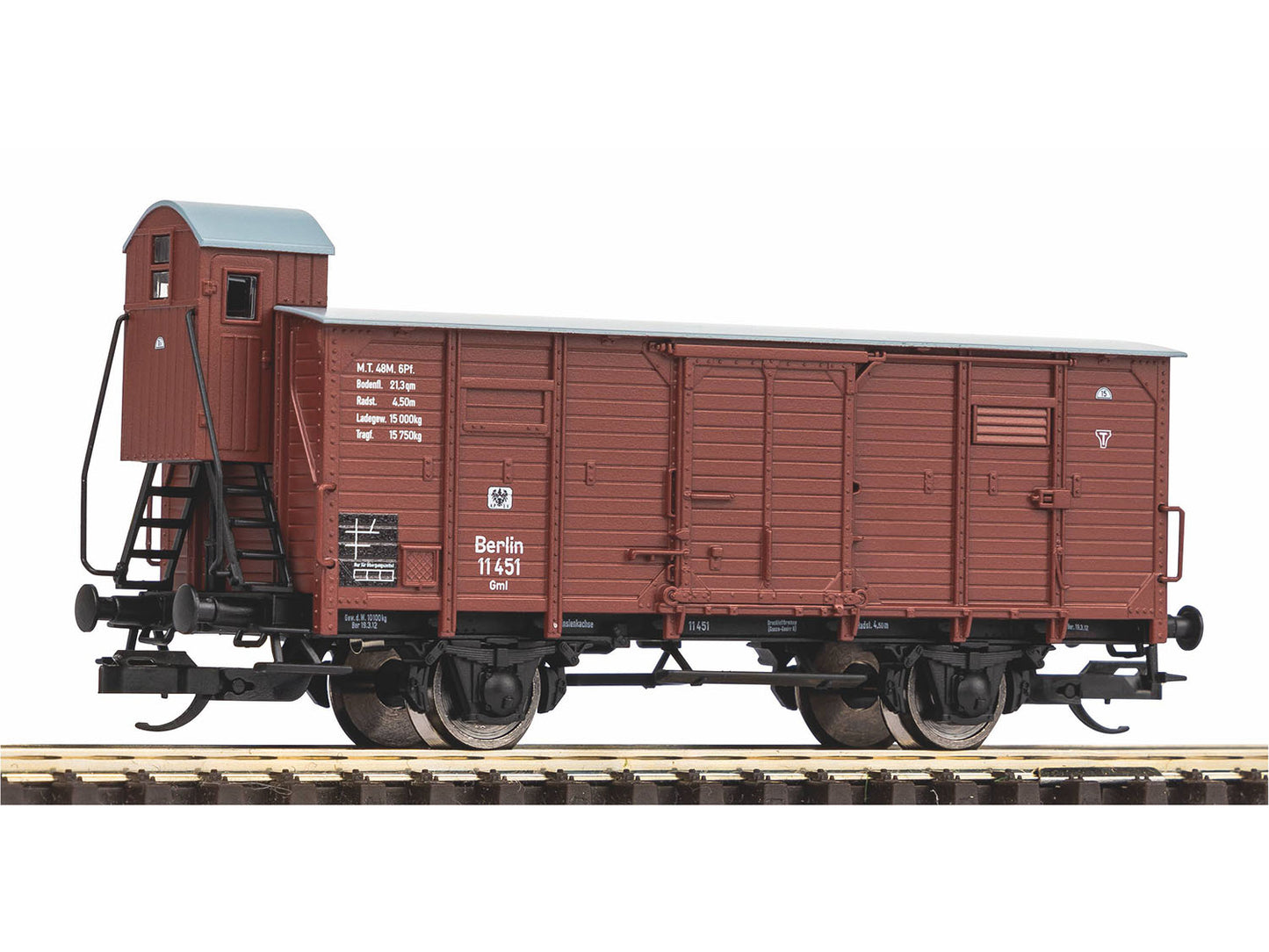 Piko KPEV Box Wagon w/Brakeman's Cab I PK47779 TT Gauge