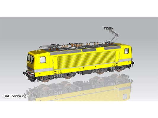 Piko 47818 DB Bahnbau BR143 Electric Locomotive VI TT Gauge