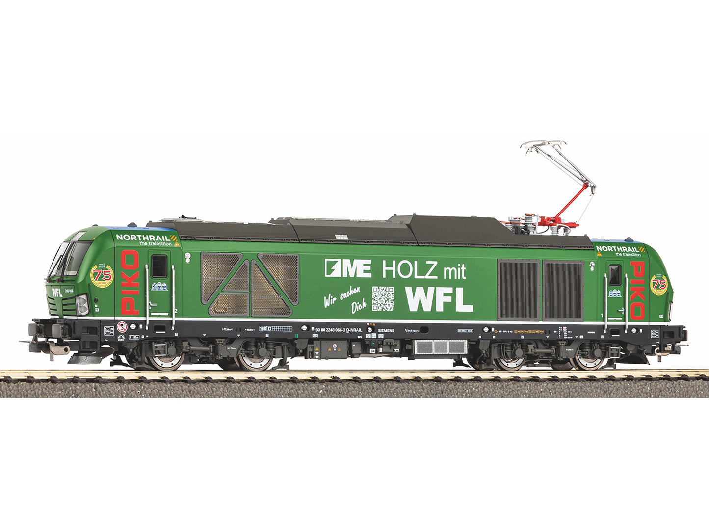 Piko Expert Northrail/PIKO/WFL BR248 Bi Mode Locomotive VI PK51170 HO Gauge