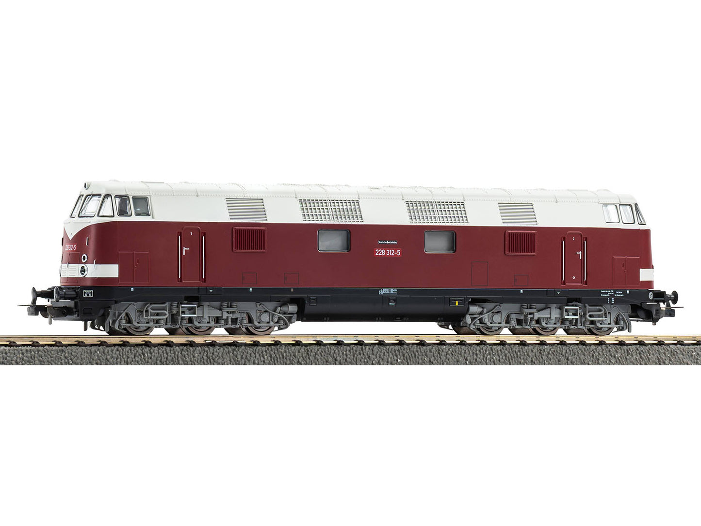 Piko 52120 Expert DR BR228 Sparlack Diesel Locomotive V (~AC-Sound) HO Gauge