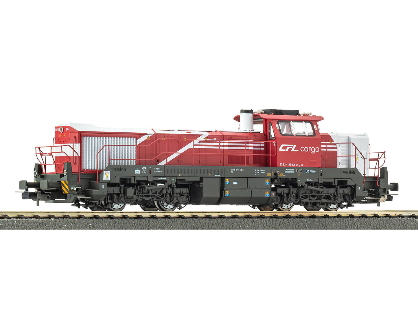 Piko Expert CFL DE18 Diesel Locomotive VI (DCC-Sound) PK52368 HO Gauge