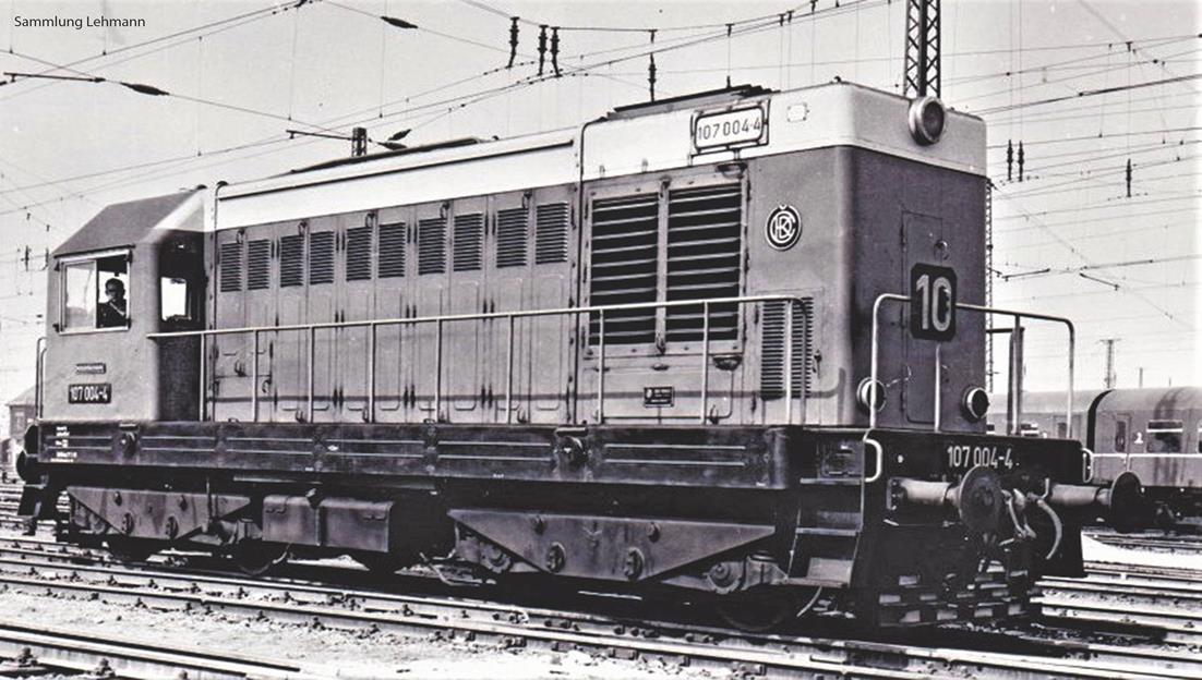 Piko Expert DR BR107 Diesel Locomotive IV HO Gauge 52420