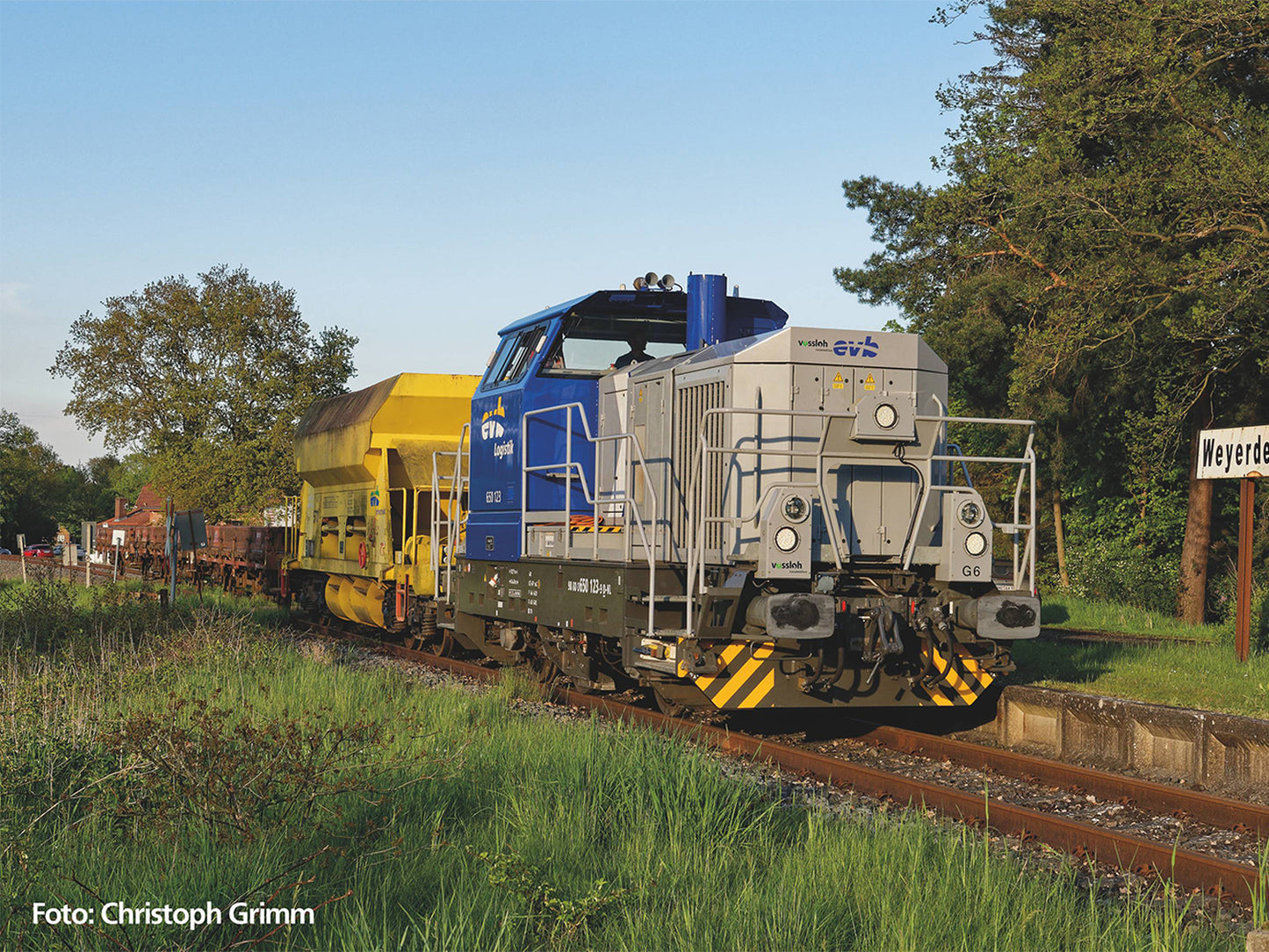 Piko Expert EVB G6 Vossloh Diesel Locomotive VI PK52672 HO Gauge