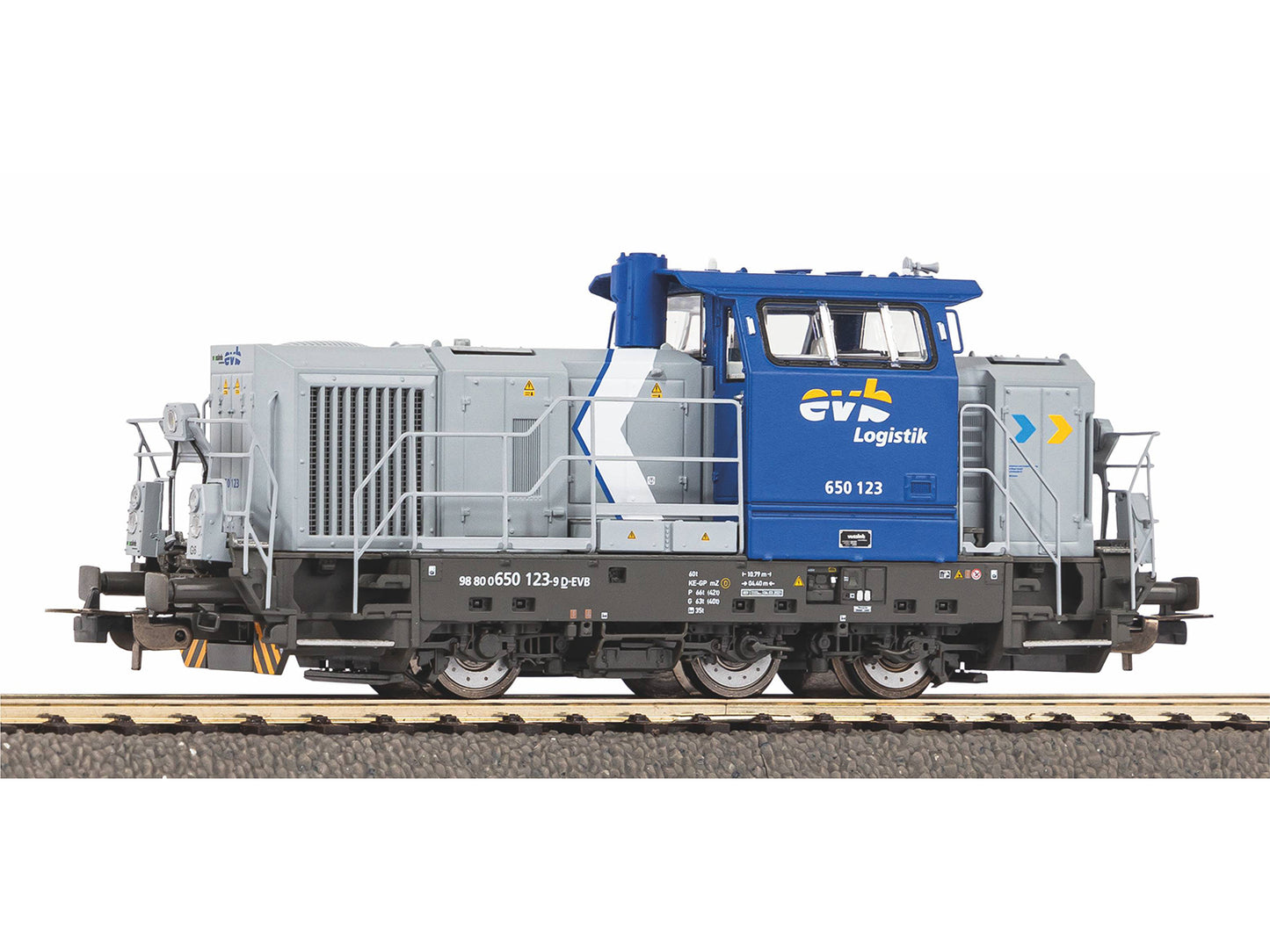 Piko Expert EVB G6 Vossloh Diesel Locomotive VI (DCC-Sound) PK52673 HO Gauge