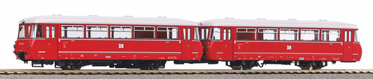 Piko 52890  Expert DR VT2.09 Panorama Diesel Railcar & Trailer III HO