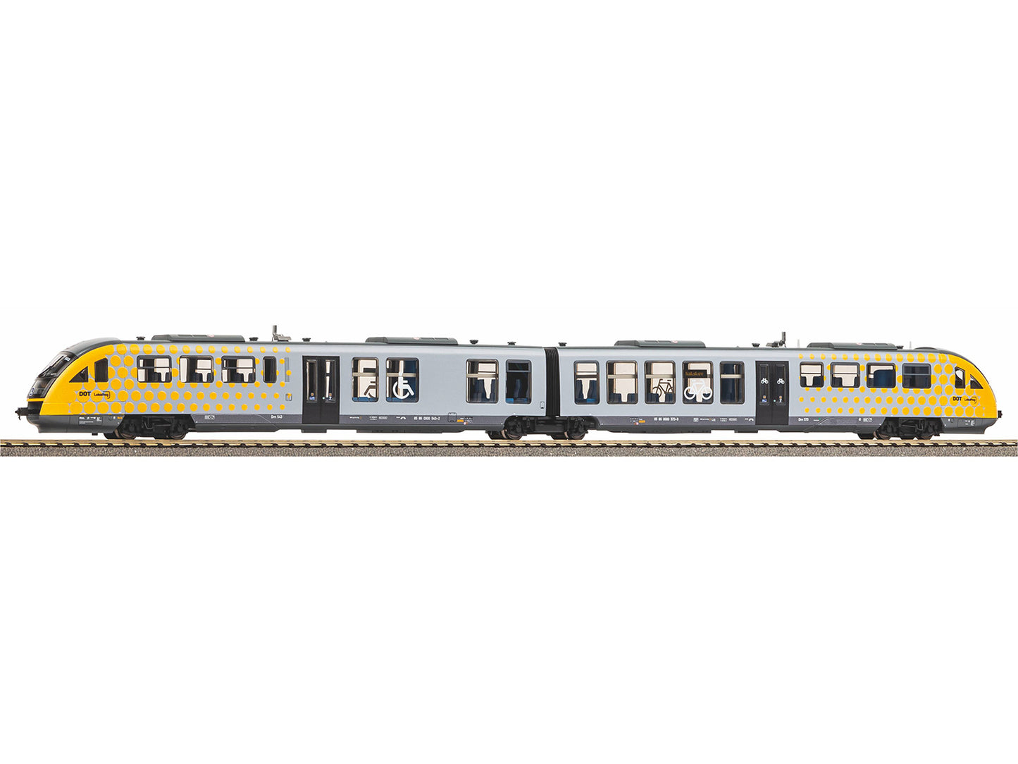 Piko Classic Arriva Desiro 2 Car DMU VI (~AC-Sound) HO Gauge PK52975