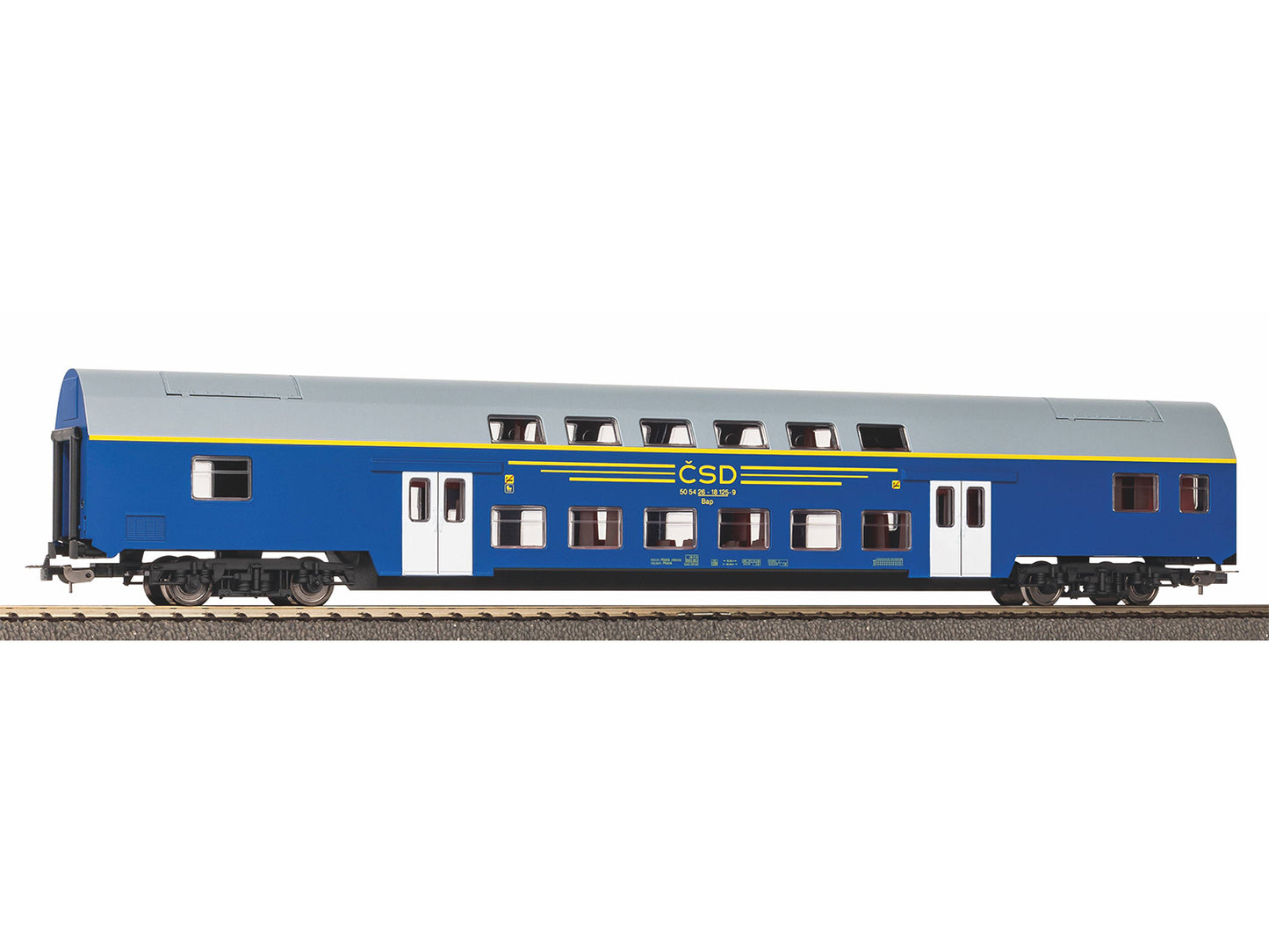 Piko Hobby CSD 2nd Class Bi-Level Coach IV PK53114 HO Gauge