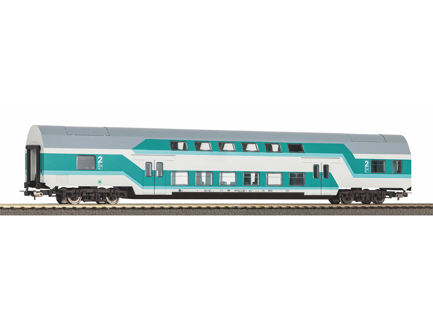 Piko Hobby DR DBuz747.3 2nd Class Bi-Level Coach IV PK53119 HO Gauge