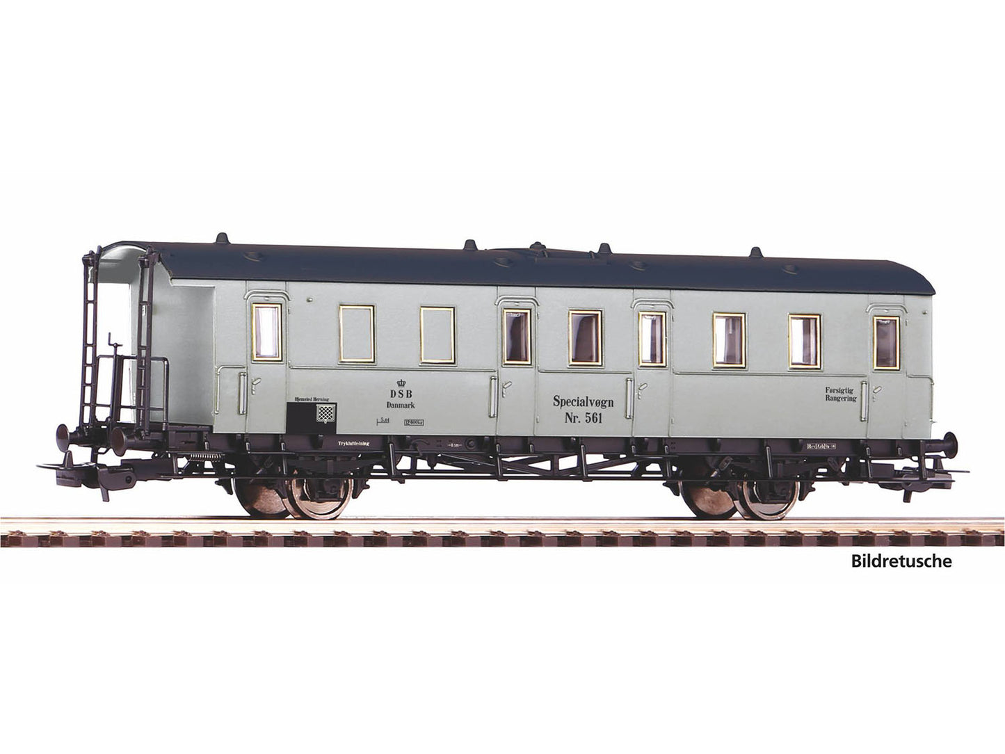 Piko Classic DSB Works Coach III PK53139 HO Gauge