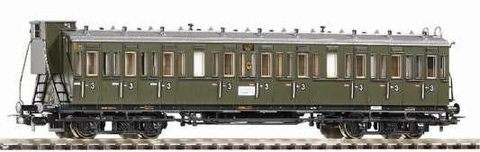 Piko 53333  Classic DRG C4 3rd Class Coach w/Brakeman's Cab II HO