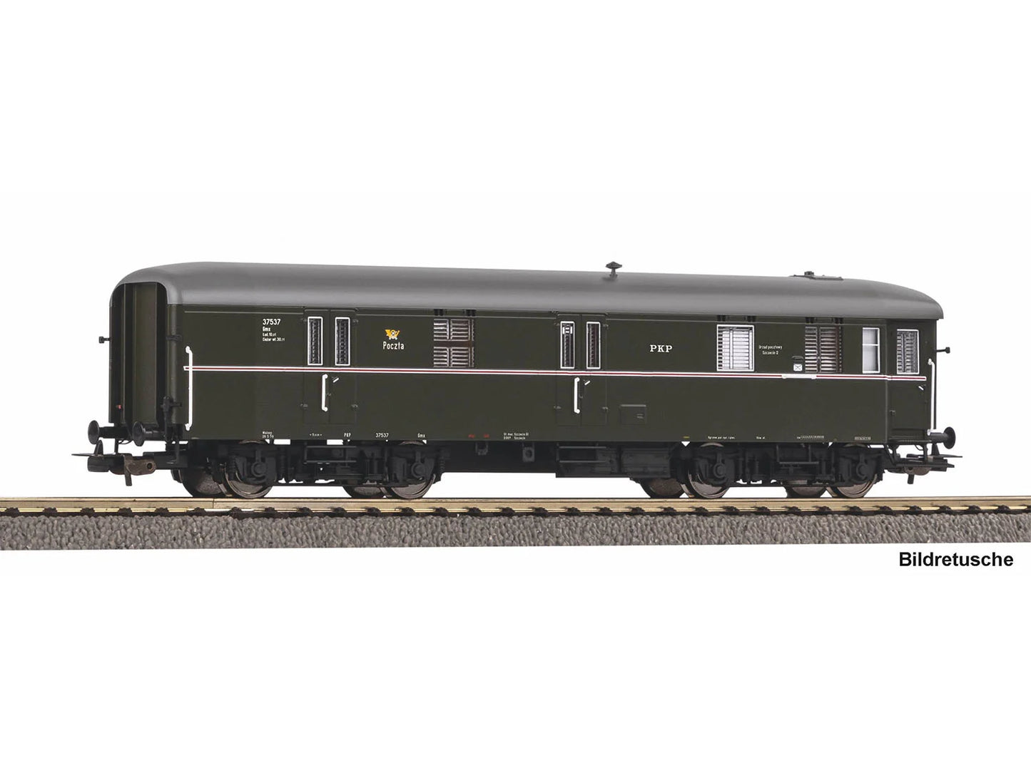 Piko 53801 Classic PKP Postal Coach III HO Gauge