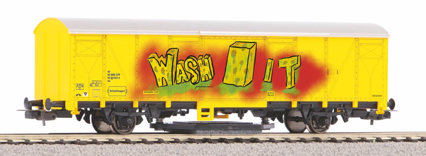 Piko Classic SBB Long Wheelbase Van w/Graffiti V PK54309 HO Gauge
