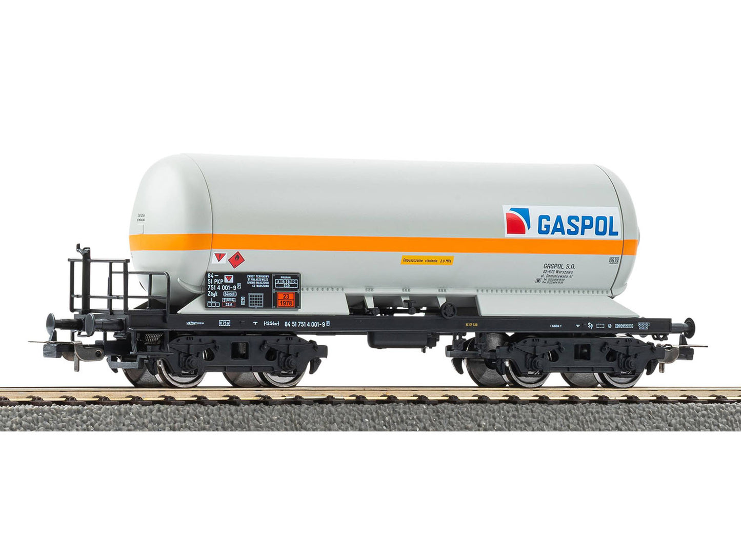 Piko Expert PKP Gas Tank Wagon V PK54519 HO Gauge
