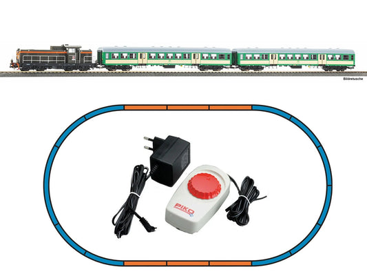 Piko 57034 Hobby PKP SP42 Diesel Passenger Train Set V HO Gauge