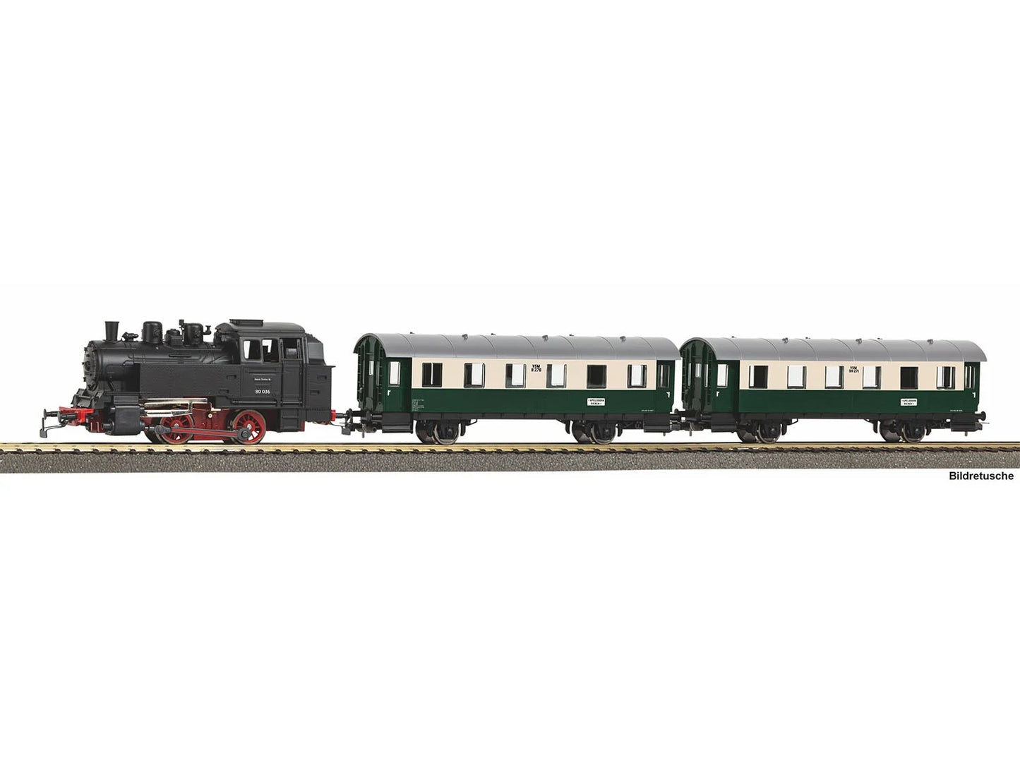 Piko 57035 Hobby NS VSM BR80 Steam Passenger Train Set VI HO Gauge