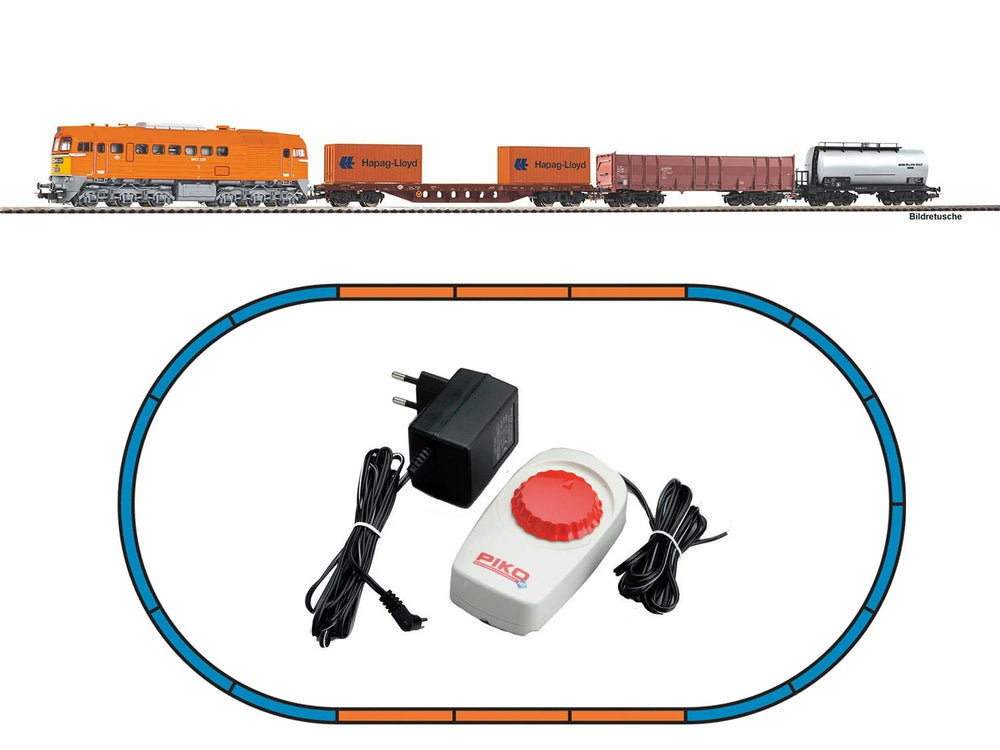 Piko 57036 Hobby MAV M62 Diesel Freight Train Set V HO Gauge