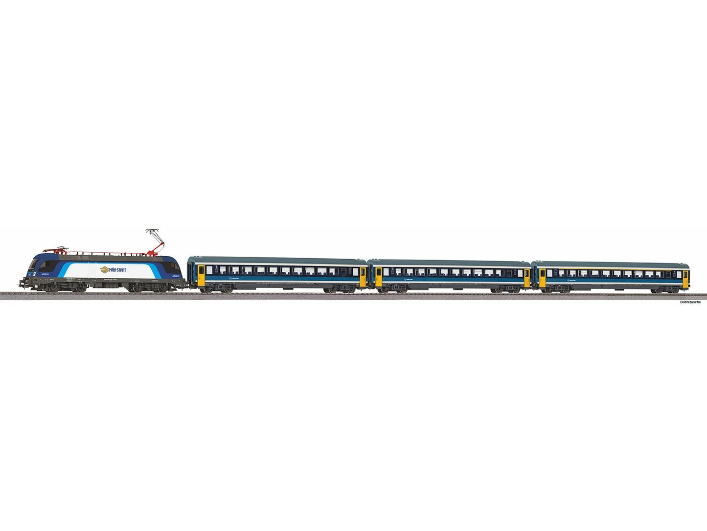 Piko 57037 Hobby MAV Taurus Electric Passenger Train Set V HO Gauge