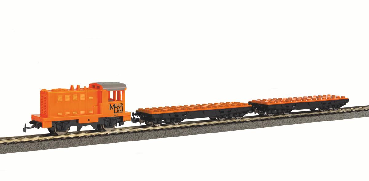 Piko Hobby Construction Brick Diesel Freight R/C Starter Set PK57143 HO Gauge