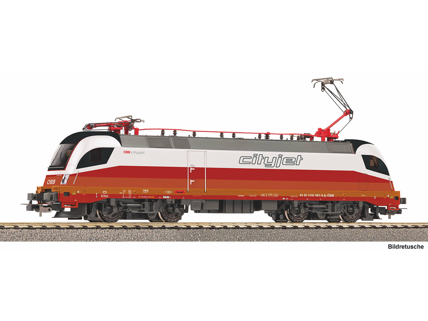 Piko 57409 Hobby OBB Cityjet Taurus Electric Locomotive VI (~AC) HO Gauge