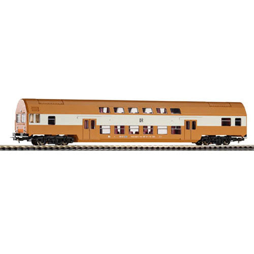 PIKO Hobby DR DBmqee Bi-Level Control Coach IV HO Gauge 57623