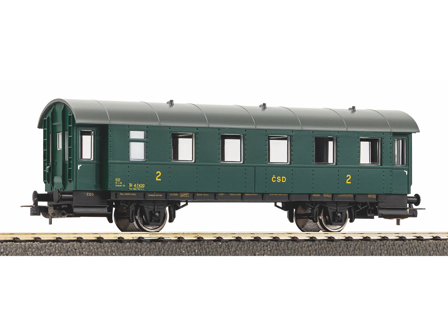 Piko Hobby CSD Bi 2 Axle 2nd Class Coach III PK57637 HO Gauge