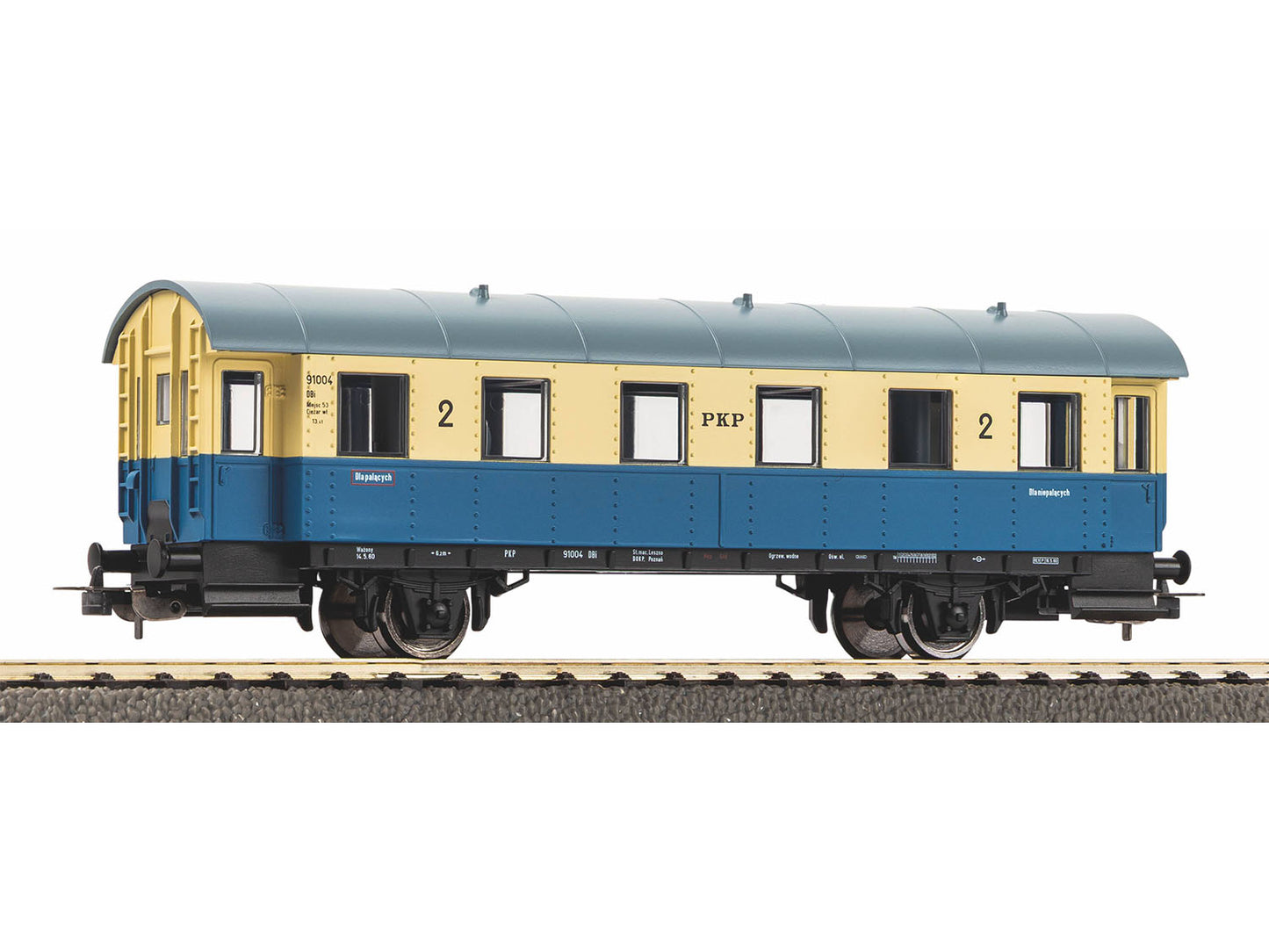 Piko Hobby PKP 2nd Class Railcar Trailer Coach III PK57638 HO Gauge