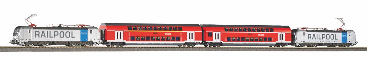 Piko Expert DBAG Franken-Thuringen-Express Train Pack VI PK58115 HO Gauge