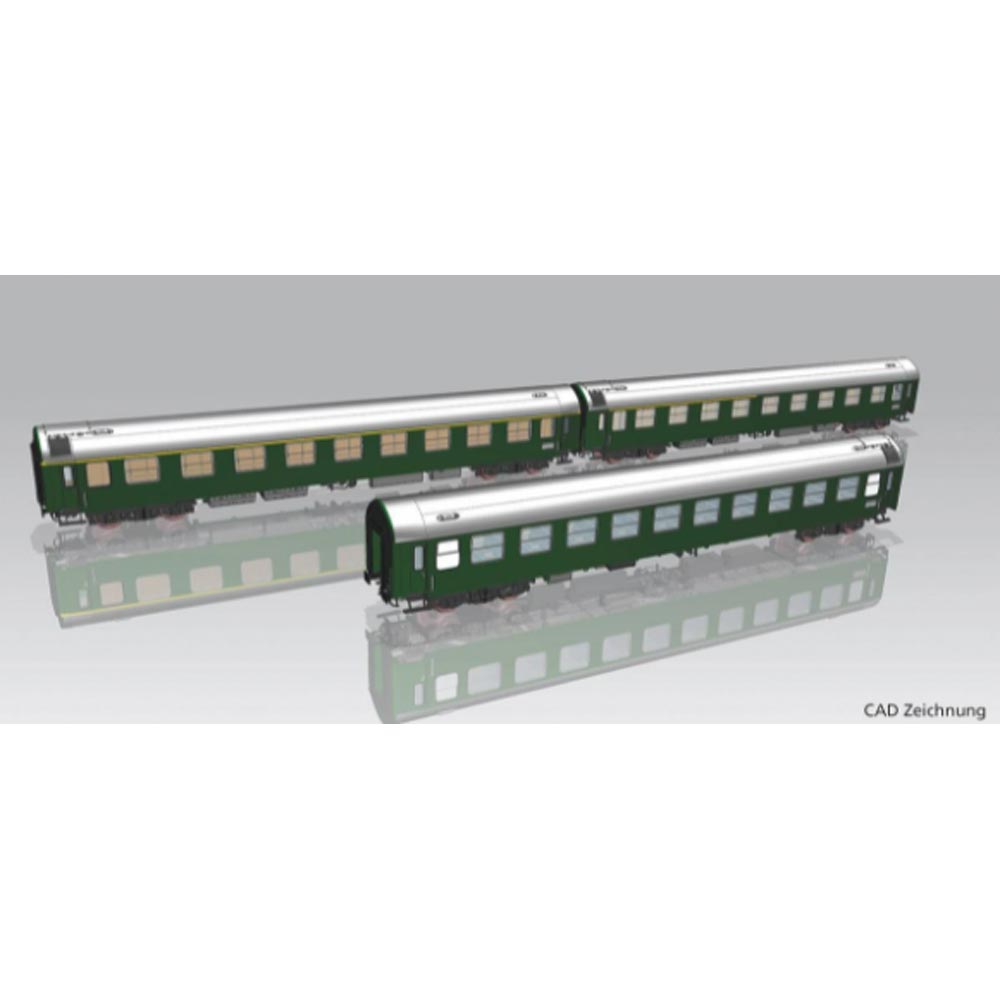 PIKO PK58220 Expert DR D300 Coach Set (3) IV HO Gauge