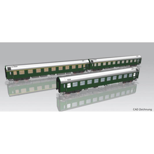 PIKO PK58220 Expert DR D300 Coach Set (3) IV HO Gauge