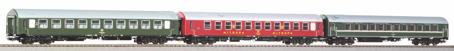 Piko 58245  Expert DR D44 Brest Koln Coach Set 2 (3) IV HO