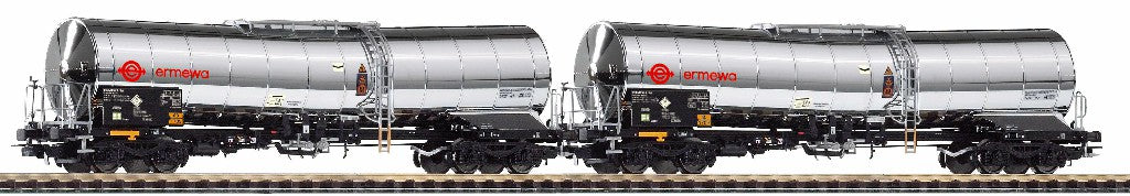 Piko 58253  Expert Ermewa Bogie Tank Wagon Set (2) VI HO