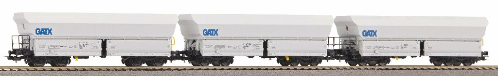 Piko 58254 Expert GATX Side Discharge Hopper Wagon Set (3) VI HO