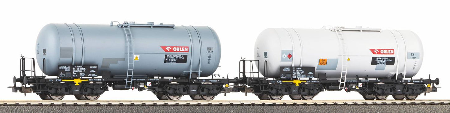 Piko Expert PKP 406Ra Tank Wagon Set (2) IV PK58273 HO Gauge