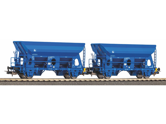 Piko Expert Press Fc 4 Wheel Hopper Wagon Set (2) VI HO Gauge PK58281