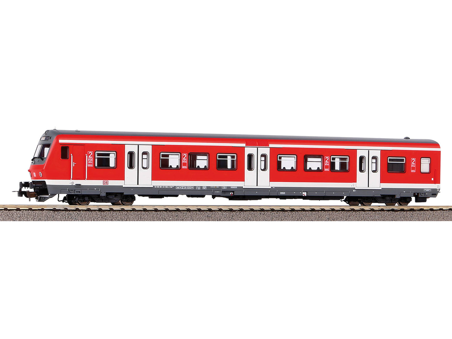 Piko Expert DBAG 2nd Class Control Coach V HO Gauge 58506