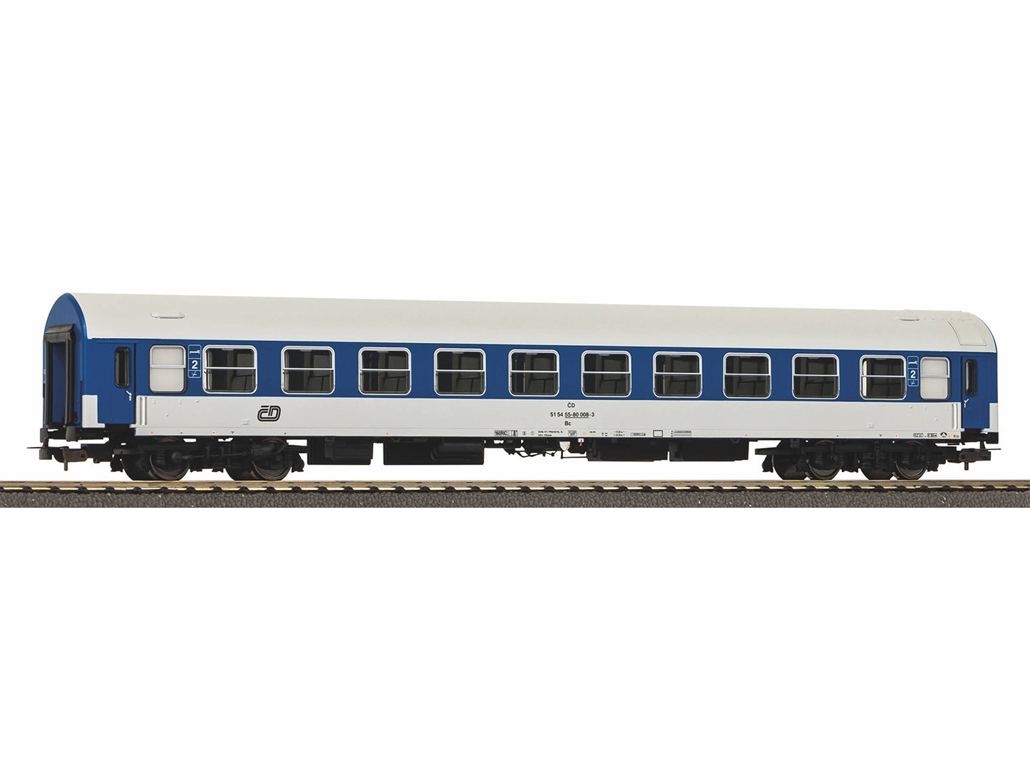 Piko Expert CD Y-Car 2nd Class Coach V PK58557 HO Gauge