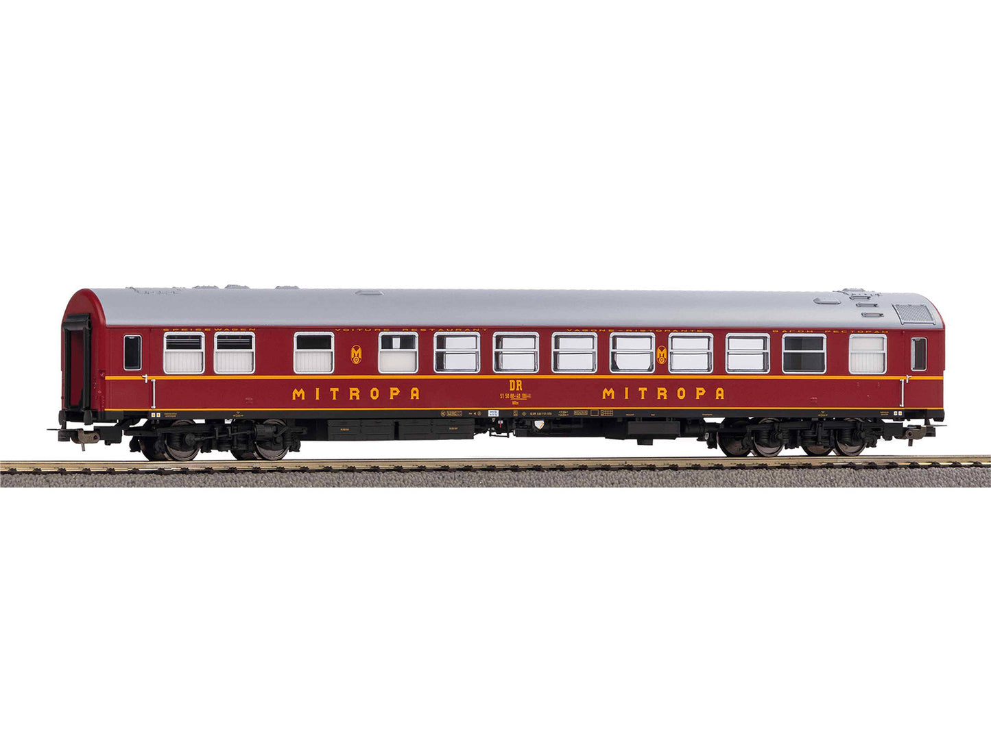 Piko Expert DR Y-Wagen Mitropa Restaurant Coach IV HO Gauge PK58562