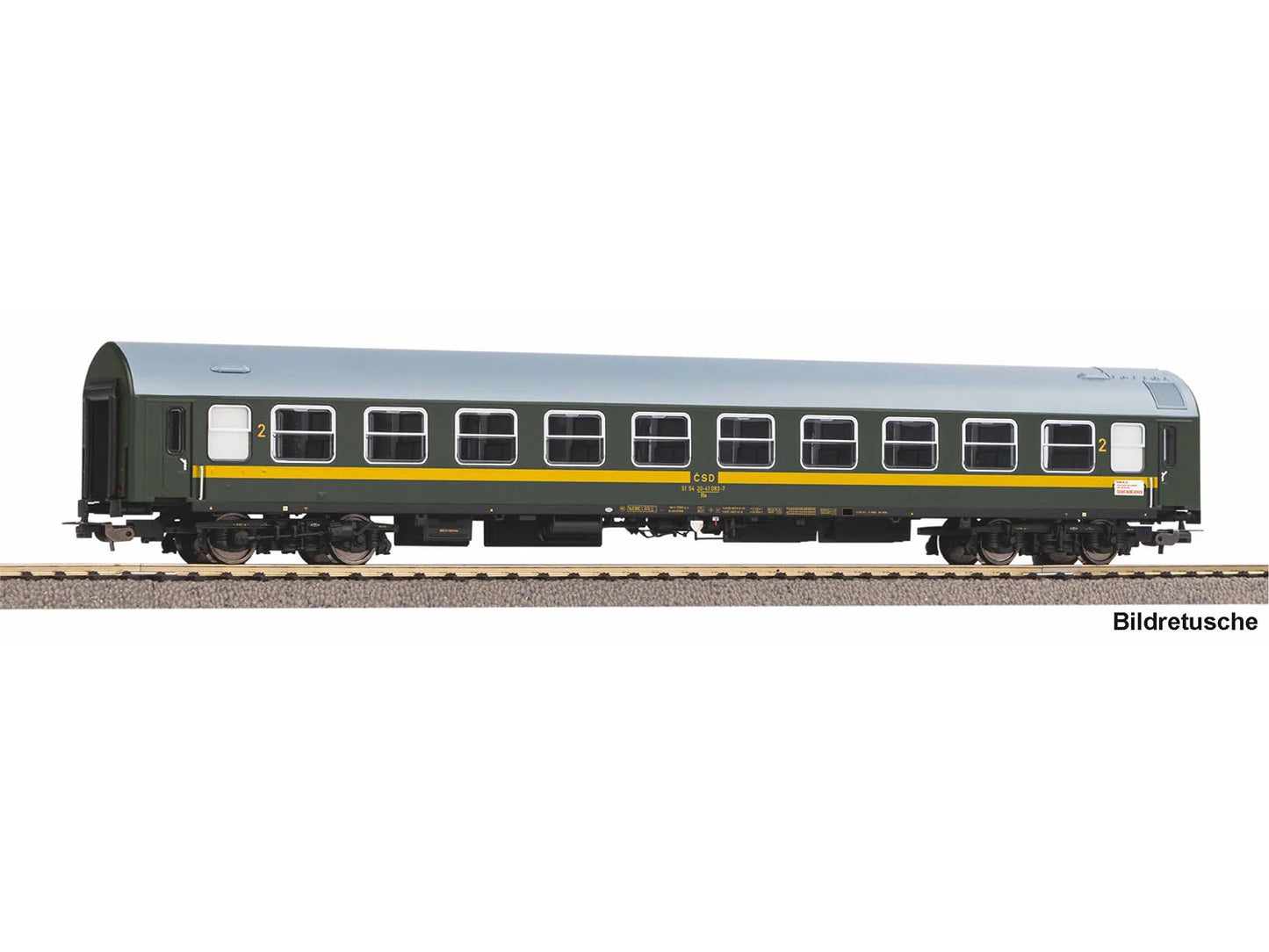 Piko 58569 Expert CSD Y-Wagen 2nd Class Coach IV HO Gauge