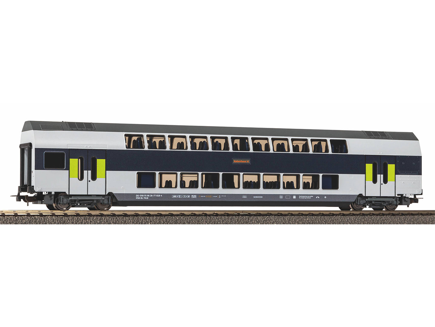 Piko Hobby DSB 2nd Class Bi-Level Coach VI PK58816 HO Gauge
