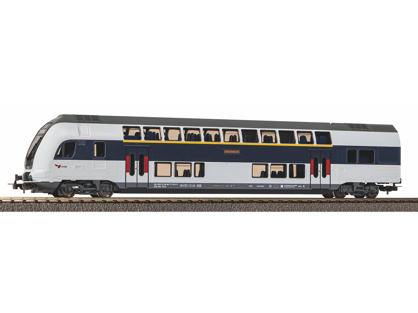 Piko Hobby DSB 1st/2nd Class Bi-Level Coach VI PK58817 HO Gauge