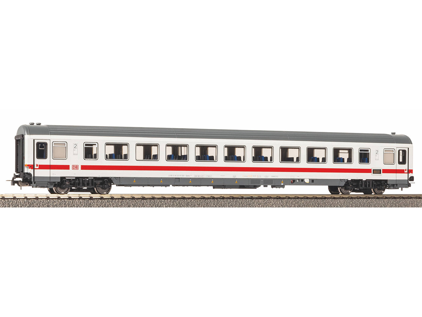 Piko Expert DBAG Bpmz284 2nd Class IC Coach VI PK58842 HO Gauge